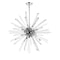 Z-Lite Burst 10 Light Chandelier, Chrome & Clear 4003-10CH - alternate 4